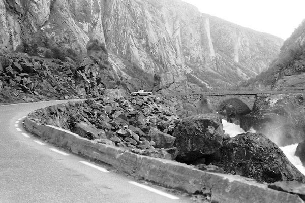 MG B resting in Måbødalen, Norway.