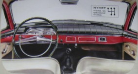 Volvo Amazon dashboard