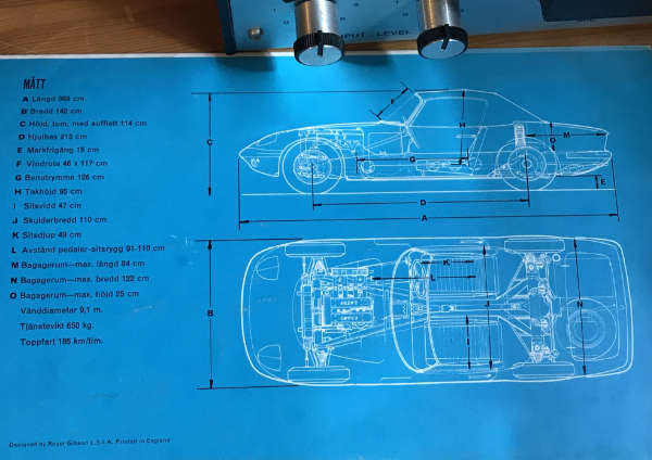 Lotus Elan leaflet