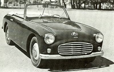 1948 Siata Amica.